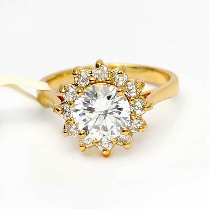 Gold Diamond Look Ring RH 06 Price In Pakistan View Latest 