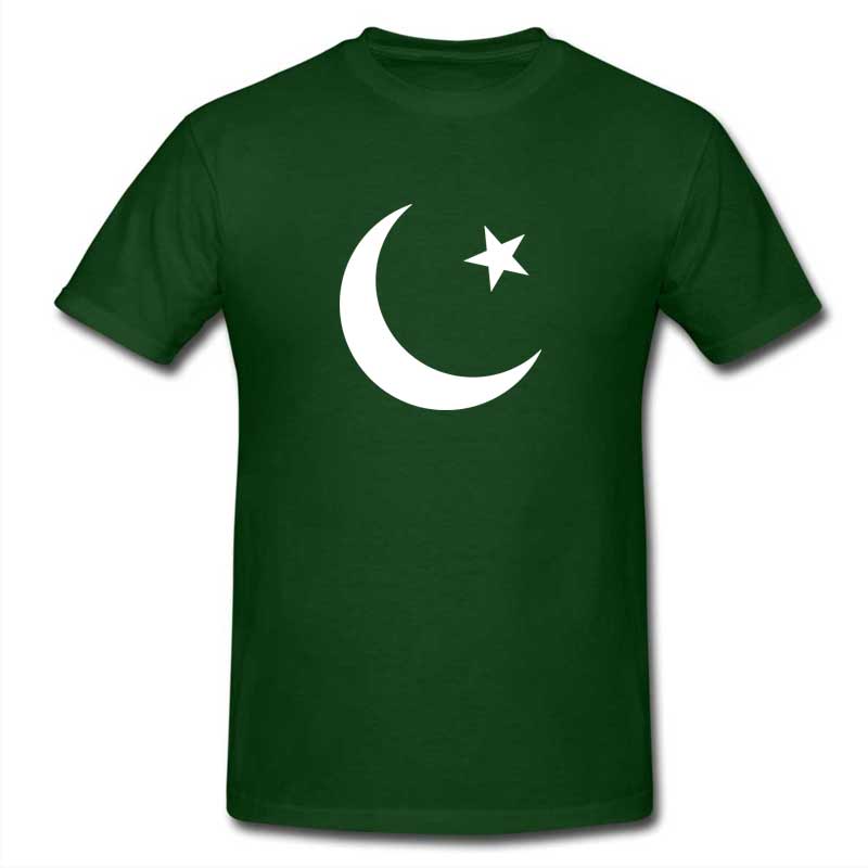 Green Pakistan Zindabad T-Shirt for Men