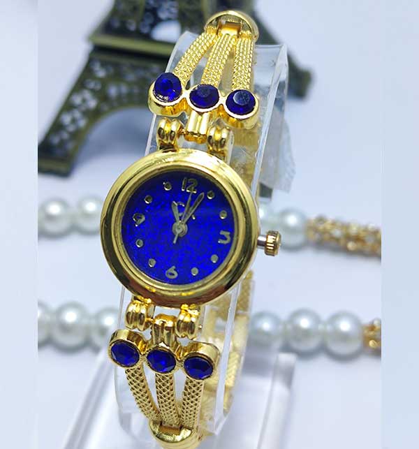 Gold bangle 2024 watch for ladies