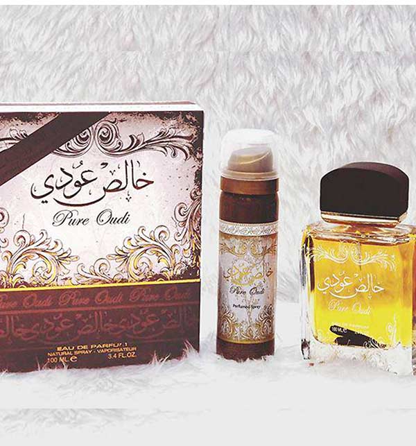 Khalis Oudi Perfume With Free Deodorant (ZV:10232)
