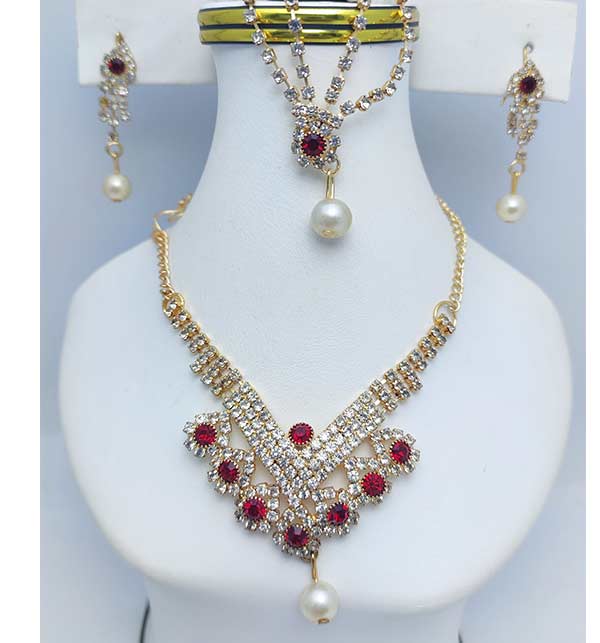 Gils Necklace Set For Earring (ZV:10300)