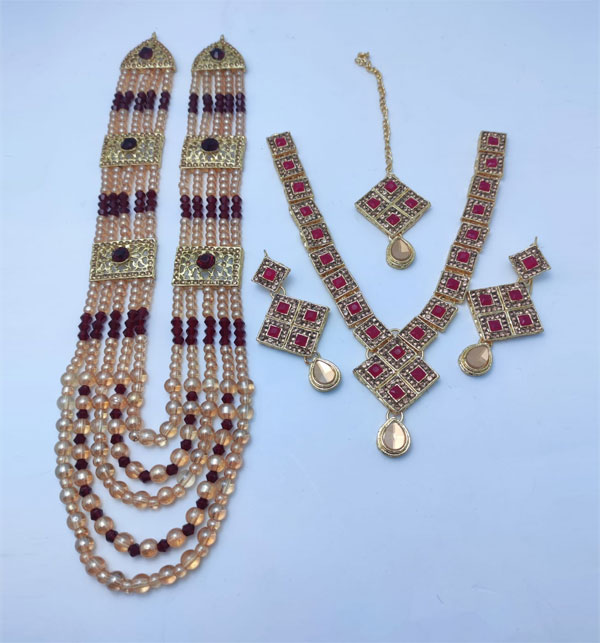 Necklace Set With MALA (ZV:15822)