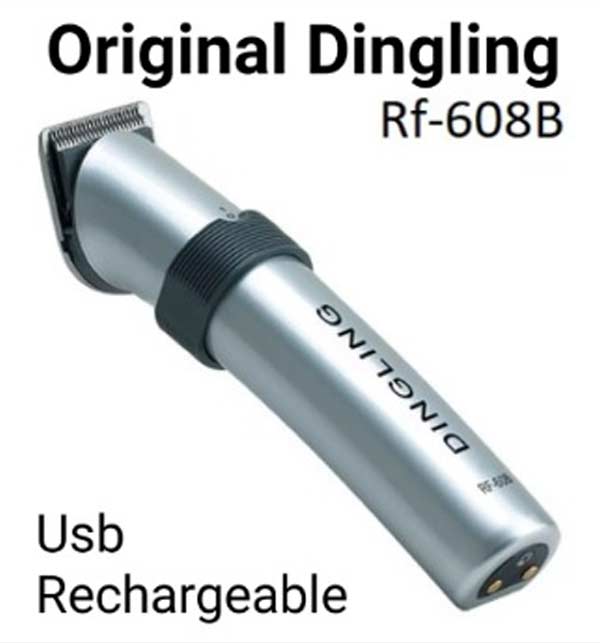 Original Dingling Rf-608b Rechargeable USB Charging Hair and Beard Trimmer