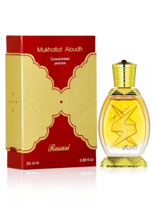 Original Rasasi Mukhallat Al Oudh Attar - 20ml