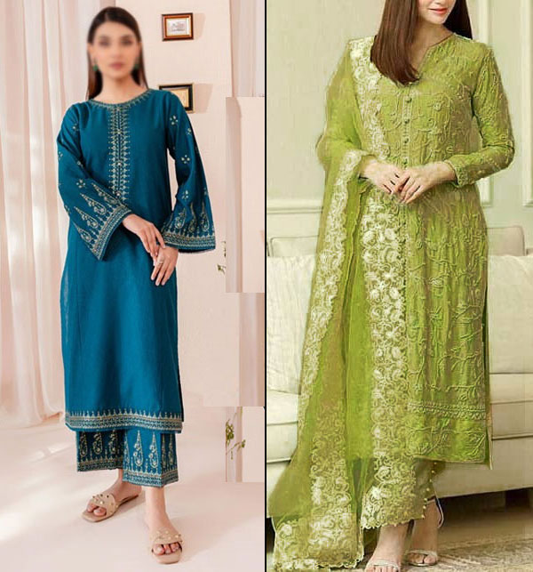 Luxury Collection Cotton Full Heavy Embroidery Dress With Full Heavy  Embroidered Duppata (UnStitched) (DRL-1372) Online Shopping & Price in  Pakistan