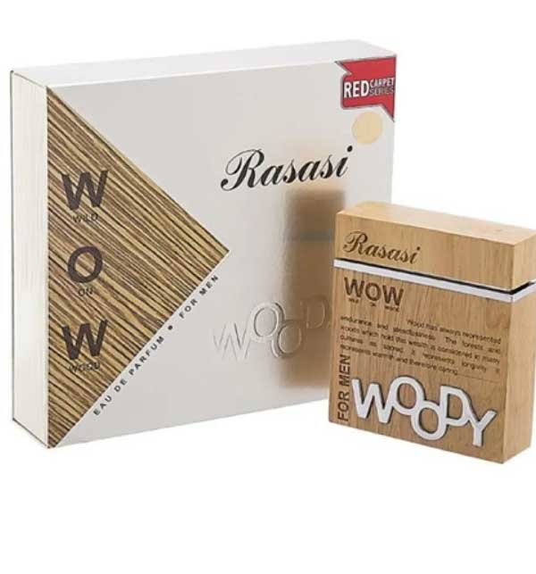 Original Rasasi Woody Wow Eau De Perfume For Men 60 ML