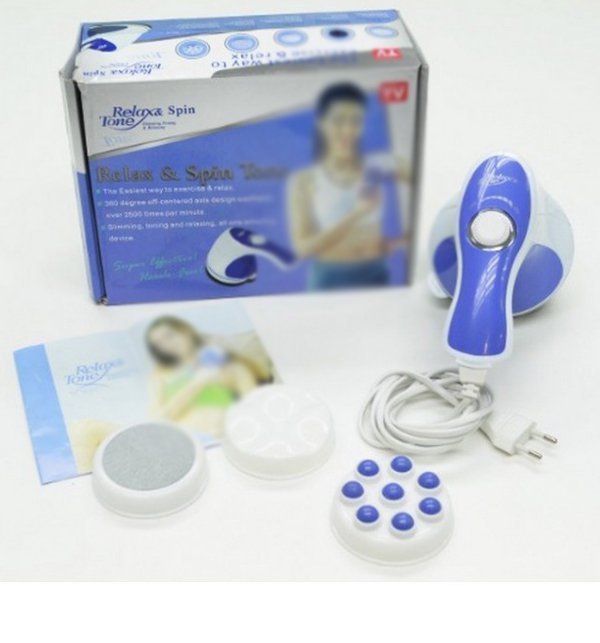 Relax & Spin Tone Hand-held Full Body Massager