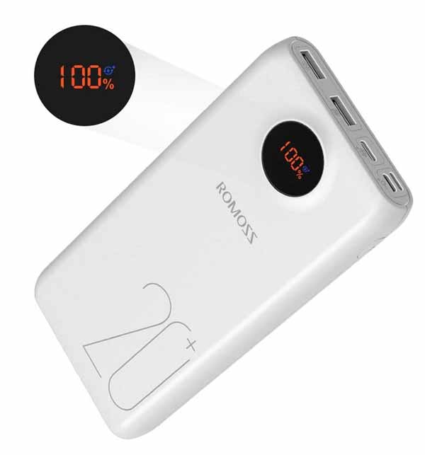 ROMOSS SW20 PRO PD3.0 18W 20000MAH FAST CHARGER