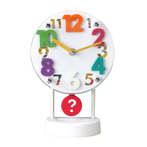 Round Shaped 3D Number Table Clock (TC-01)