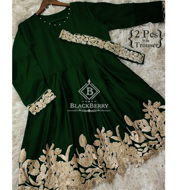 Stitched 2-Piece Embroidered Shamoz Silk Dress For Girls (RM-115) Online Shopping & Price in Pakistan Stitched 2-Piece Embroidered Shamoz Silk Dress For Girls (RM-115) Online Shopping & Price in Pakistan