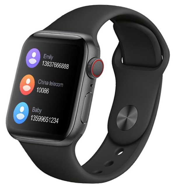 T88 Full Touch Screen Smart Bracelet Heart Rate Monitoring WITH APPLE LOGO LCD 1.75
