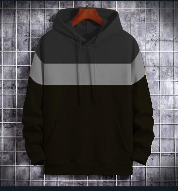 Winter Men's Hoodie Fleece Double Panel Sweatshirt (JAC-104)