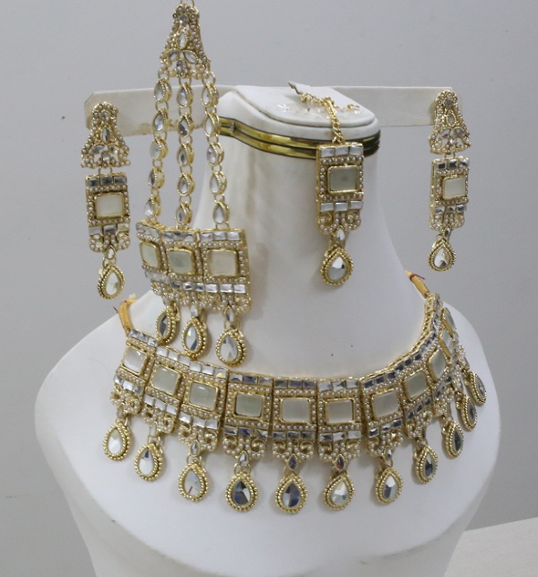 New Bridal Wedding Necklace Jewellery Set (PS-432)