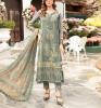 Printed Lawn Embroidered Dress With Printed Chiffon Dupatta (Unstitched) (DRL-1673)	