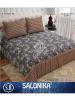 Salonika Cotton Fancy Design King Size Double Bedsheet Set