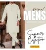 Off White Orignal Wash n Wear Shalwar Kameez Suit Unstitched (MSK-102)